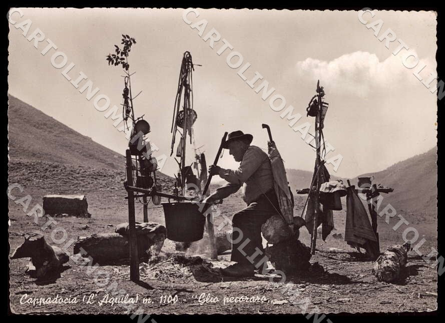 L'Aquila Cappadocia Pecoraro Mestieri FG Foto cartolina GM0244 – fronte