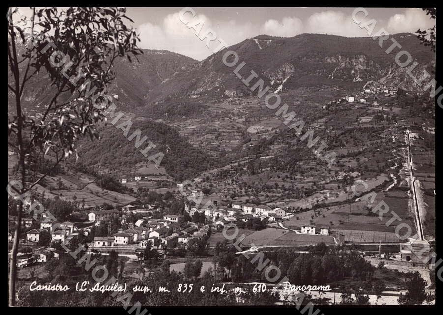 L'Aquila Canistro Panorama Alterocca FG Foto cartolina GM0252 – fronte