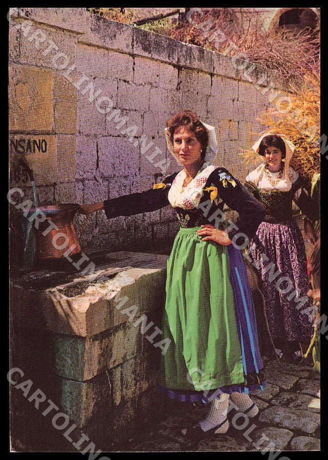 L'Aquila Cansano Costumi Abruzzo FG Foto cartolina GM0258 – fronte