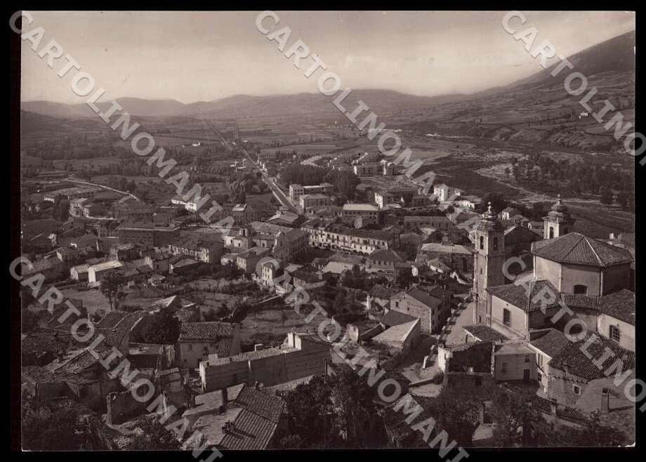 L'Aquila Castel di Sangro Scorcio panoramico FG Foto cartolina GM0278 – fronte