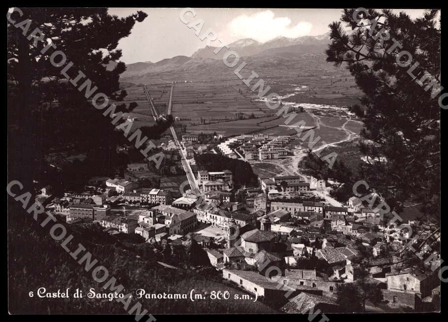L'Aquila Castel di Sangro Panorama FG Foto cartolina GM0280 – fronte