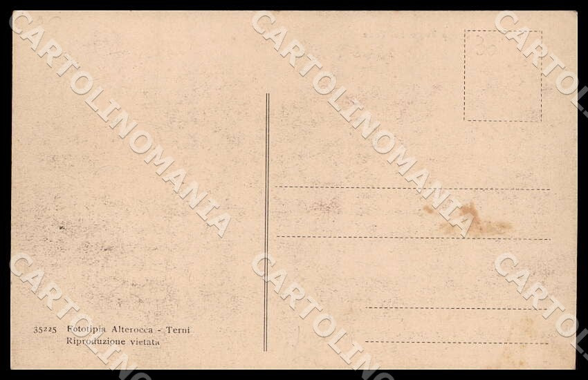L'Aquila Collarmele Borgo Fonte Colle Alterocca Terremoto cartolina GM0285 – retro