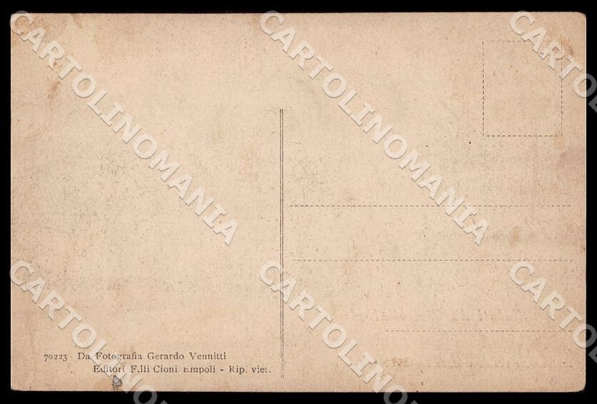 L'Aquila Civitella Alfedena Saluti da Santuario Santa Lucia cartolina GM0297 – retro