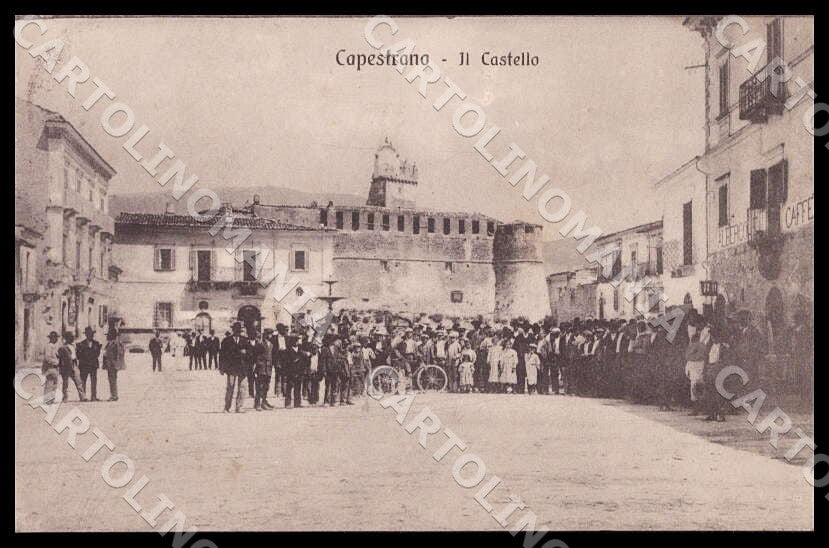 L'Aquila Capestrano Castello cartolina GM0310 – fronte