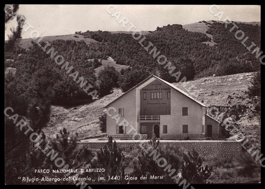 L'Aquila Gioia dei Marsi Parco Nazionale Abruzzo FG Foto cartolina GM0321 – fronte
