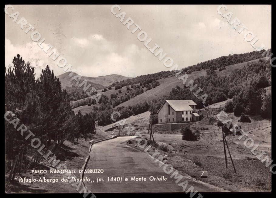L'Aquila Gioia dei Marsi Parco Nazionale Rifugio FG Foto cartolina GM0322 – fronte