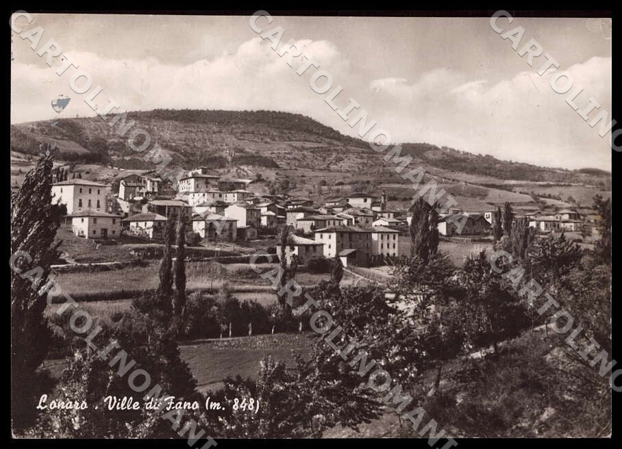 L'Aquila Montereale Lonaro Ville Fano FG Foto cartolina GM0336 – fronte