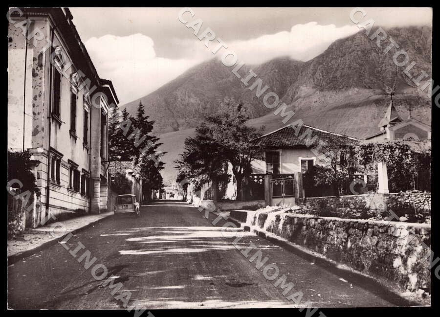 L'Aquila Massa D'Albe Via Anini Auto FG Foto cartolina GM0359 – fronte