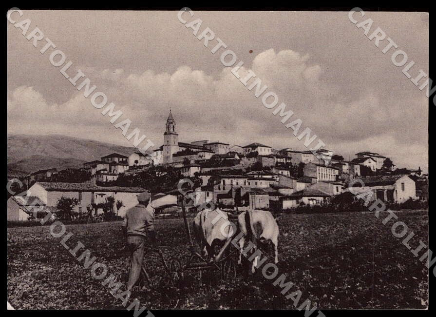 L'Aquila Magliano de' Marsi Panorama Mestieri FG Foto cartolina GM0380 – fronte