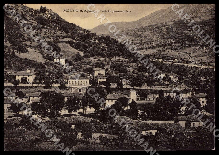 L'Aquila Morino Veduta panoramica Alterocca FG cartolina GM0390 – fronte
