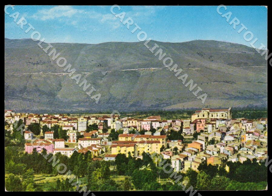 L'Aquila Pratola Peligna Panorama visto levante FG cartolina GM0434 – fronte