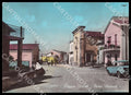 L'Aquila Poggio Picenze Corso Umberto I Auto PIEGA FG Foto cartolina GM0437 – fronte
