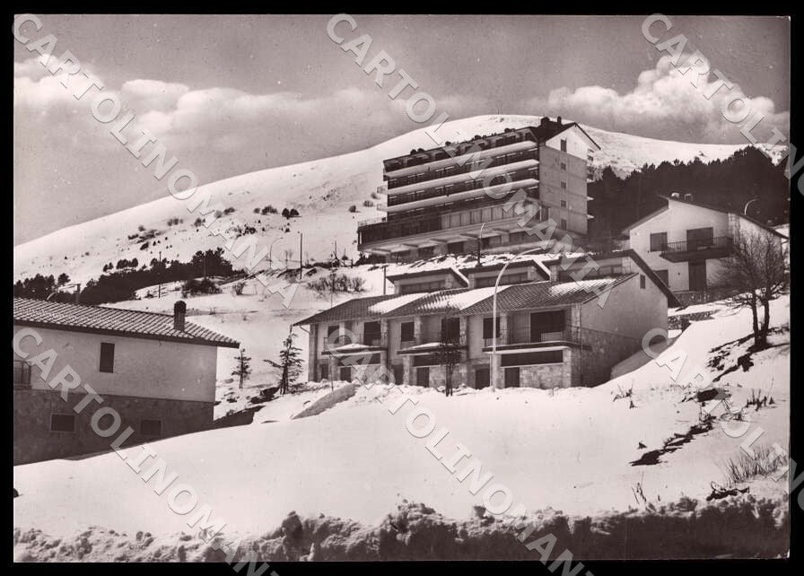L'Aquila Pescocostanzo Zona Turistica Pinete FG Foto cartolina GM0442 – fronte