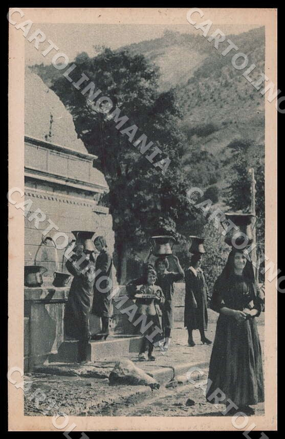 L'Aquila Pescasseroli Parco Nazionale d'Abruzzo Costumi cartolina GM0459 – fronte