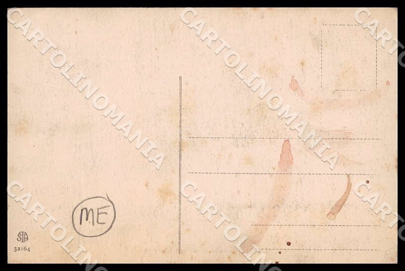 L'Aquila Pettorano sul Gizio Costumi Alterocca Asino MACCHIE cartolina GM0469 – retro