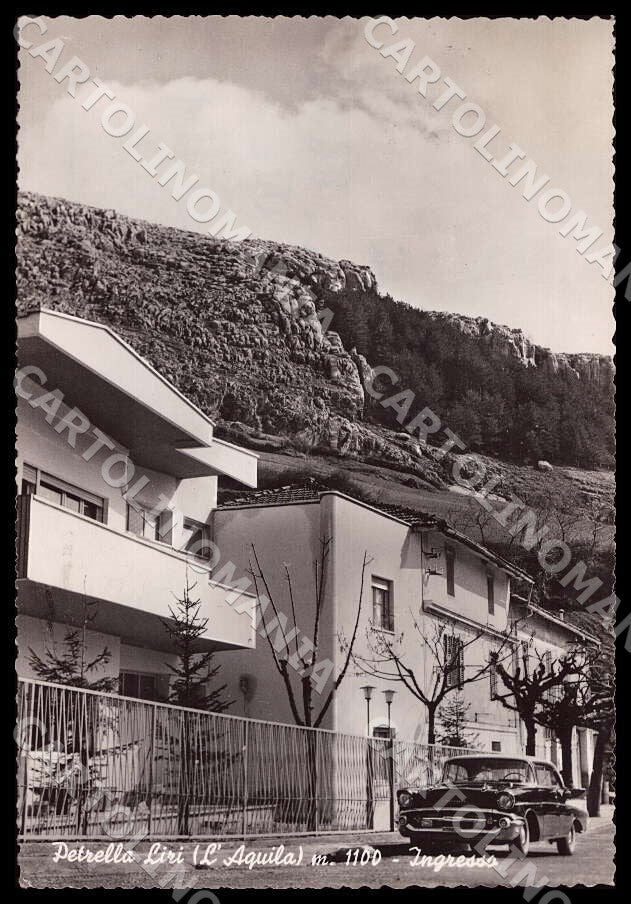 L'Aquila Cappadocia Petrella Liri Ingresso Auto FG Foto cartolina GM0478 – fronte