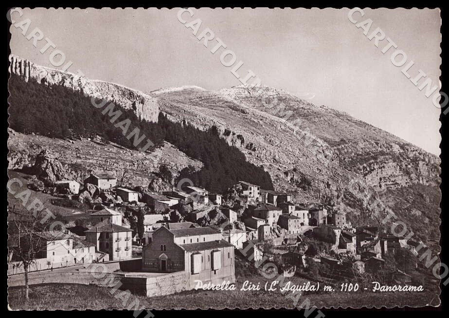 L'Aquila Cappadocia Petrella Liri Panorama FG Foto cartolina GM0480 – fronte