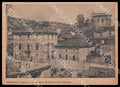 L'Aquila Paganica Piazza Regina Margherita Casa Giacobbe FG cartolina GM0487 – fronte