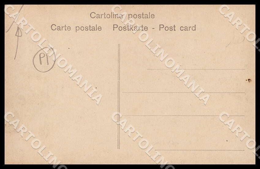 L'Aquila Pescina Casa Mazzarino Alterocca PIEGA cartolina GM0498 – retro