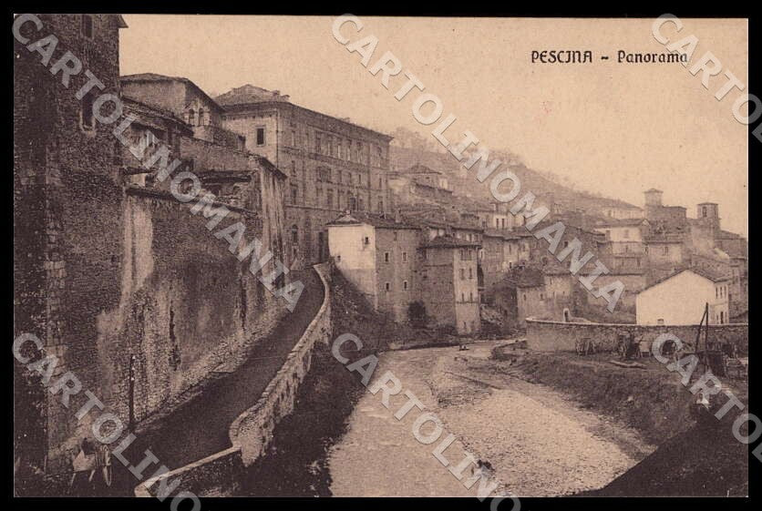 L'Aquila Pescina Panorama Carretto cartolina GM0501 – fronte