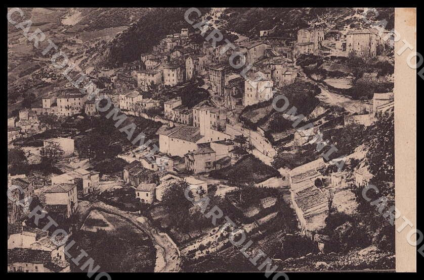L'Aquila Rocca di Botte Veduta parziale cartolina GM0511 – fronte