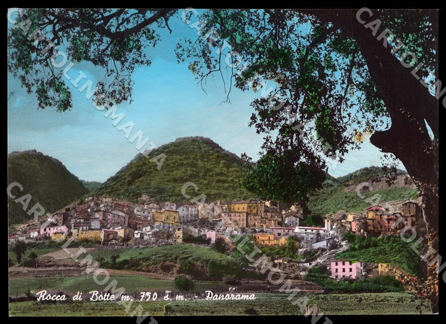 L'Aquila Rocca di Botte Panorama Alterocca FG Foto cartolina GM0517 – fronte