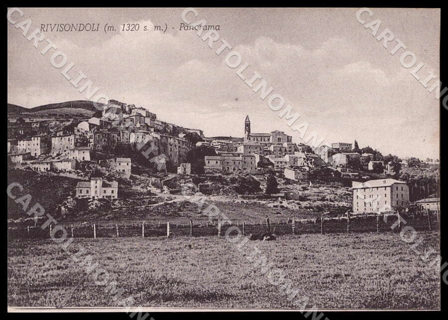 L'Aquila Rivisondoli Panorama Alterocca FG cartolina GM0543 – fronte