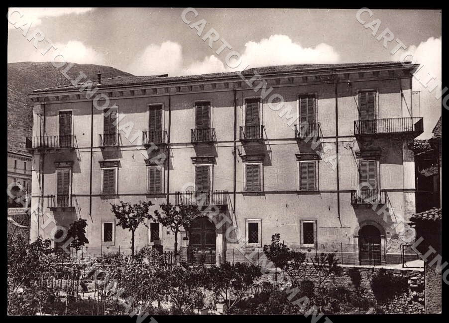 L'Aquila Raiano Palazzo Sagaria Rossi Alterocca FG Foto cartolina GM0549 – fronte
