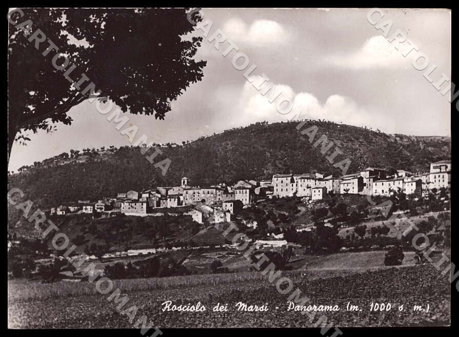 L'Aquila Magliano Rosciolo dei Marsi Panorama FG Foto cartolina GM0556 – fronte