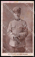 L'Aquila San Demetrio Sottotenente Giovanni Bagnini Militari cartolina GM0575 – fronte