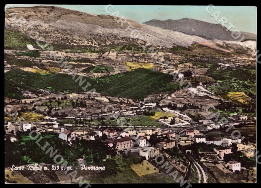 L'Aquila Sante Marie Panorama FG Foto cartolina GM0578 – fronte