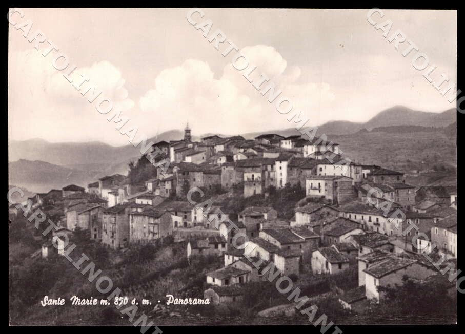 L'Aquila Sante Marie Panorama FG Foto cartolina GM0579 – fronte