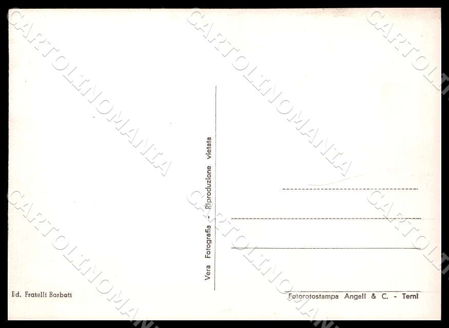L'Aquila Secinaro Panorama RIFILATA FG Foto cartolina GM0591 – retro