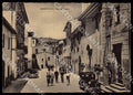 L'Aquila Barisciano Piazza Trieste Poste Alterocca PIEGHINA FG cartolina GM0600 – fronte