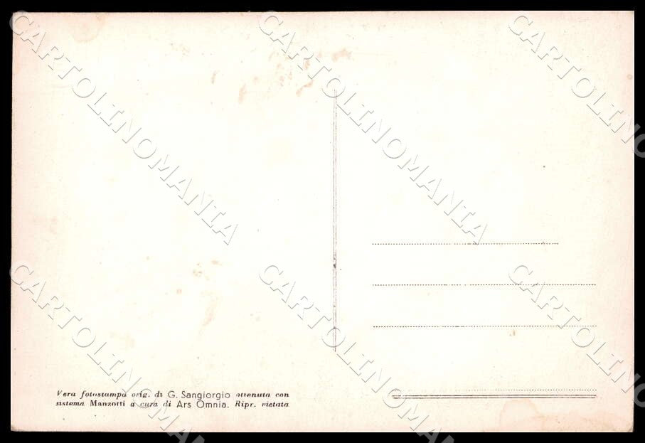 L'Aquila Roccaraso Stazione Ferroviaria dello Stato FG Foto cartolina GM0608 – retro
