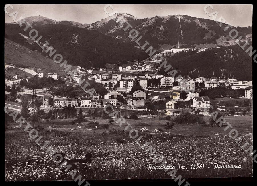 L'Aquila Roccaraso Panorama FG Foto cartolina GM0610 – fronte