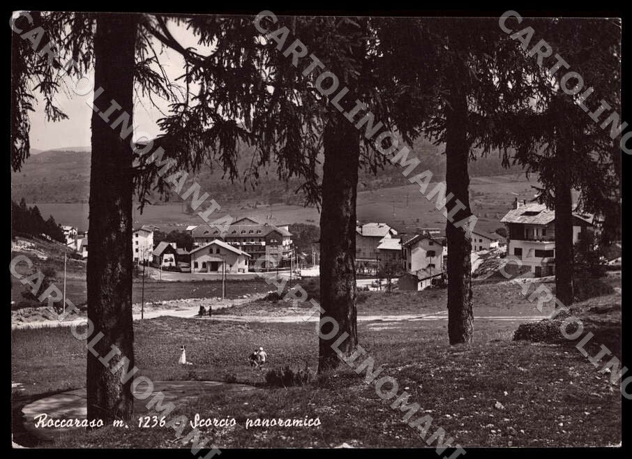 L'Aquila Roccaraso Scorcio panoramico FG Foto cartolina GM0612 – fronte