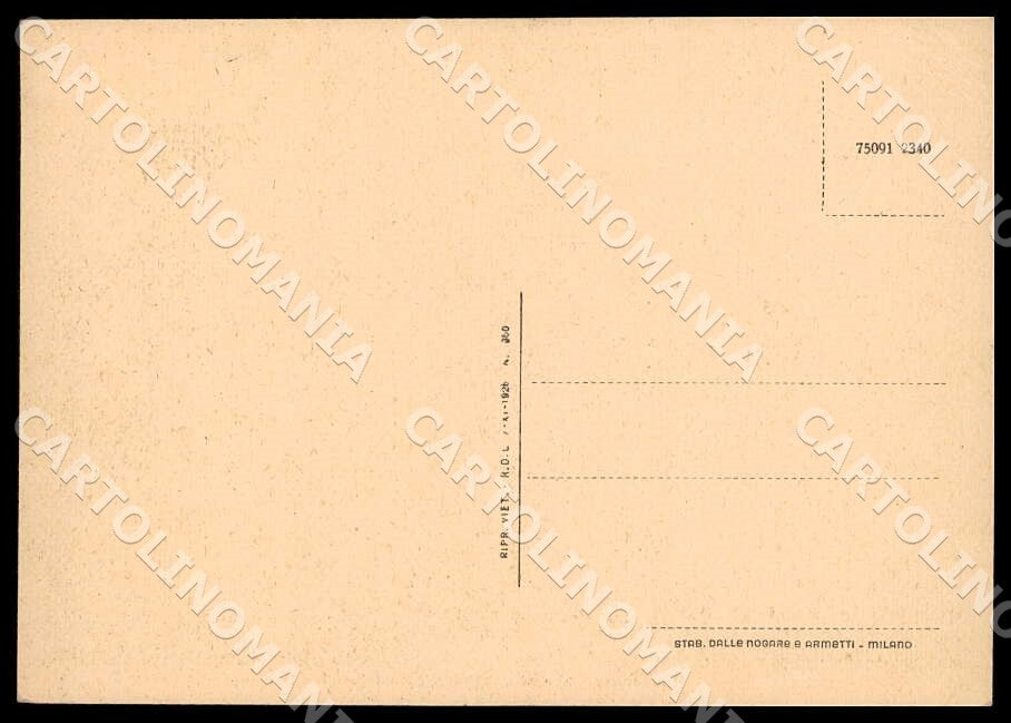 L'Aquila Roccaraso prime costruzioni dopo guerra FG cartolina GM0629 – retro