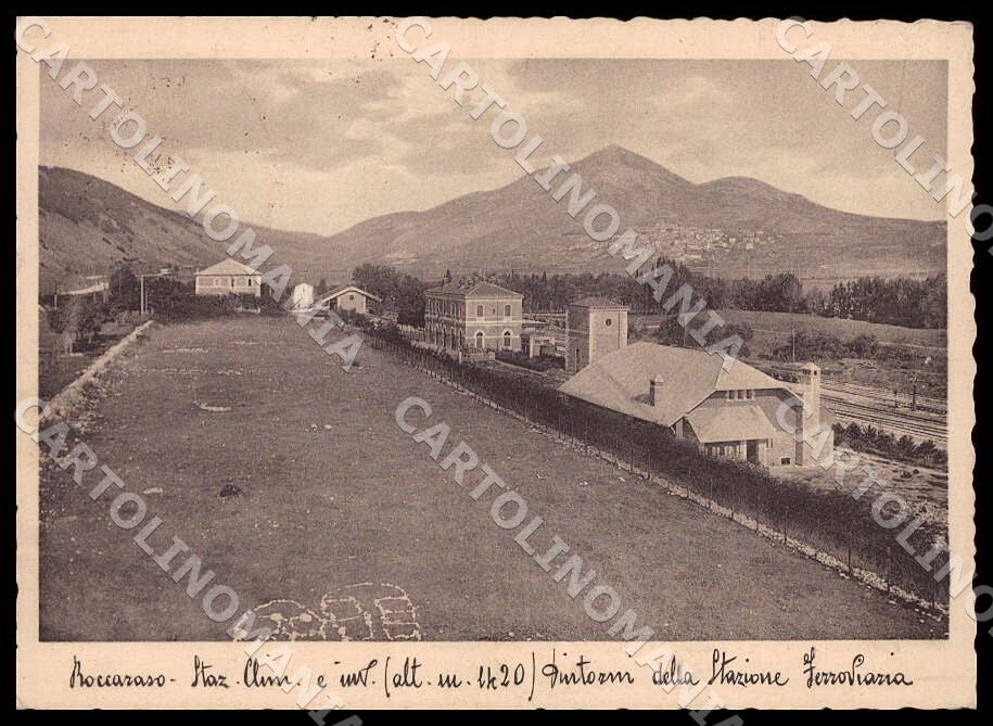 L'Aquila Roccaraso Stazione Climatica invernale FG cartolina GM0630 – fronte