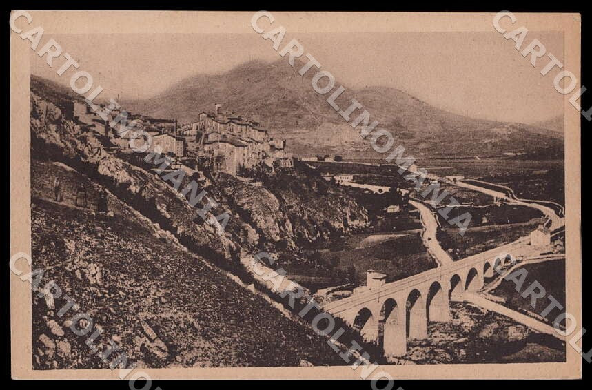 L'Aquila Roccaraso Medioevale Vista Monte Tre Croci cartolina GM0639 – fronte