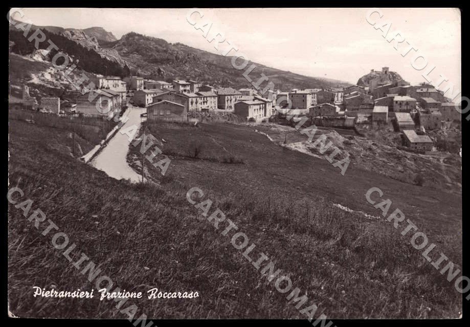 L'Aquila Roccaraso Pietransieri Frazione FG Foto cartolina GM0644 – fronte