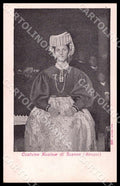 L'Aquila Scanno Costume Nuziale Alterocca Costumi cartolina GM0648 – fronte