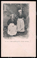 L'Aquila Scanno Attuale costume festivo Costumi cartolina GM0650 – fronte