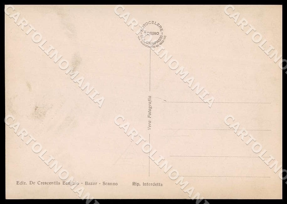 L'Aquila Scanno Ritorno fontana Costumi FG Foto cartolina GM0671 – retro
