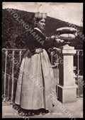 L'Aquila Scanno Costume nuziale Costumi MACCHIE ABRASA FG Foto cartolina GM0674 – fronte