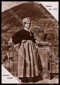 L'Aquila Scanno Costume nuziale Costumi FG Foto cartolina GM0676 – fronte