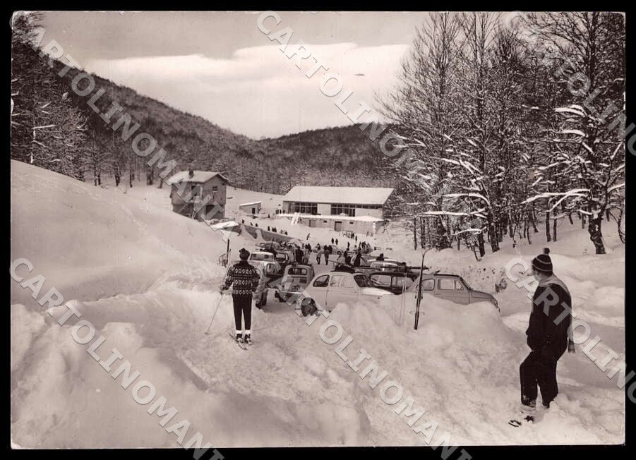 L'Aquila Tagliacozzo Marsia Attrezzature Sportive Sci FG Foto cartolina GM0678 – fronte