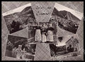 L'Aquila Scanno Saluti da Conca Lago Panorama Costumi FG Foto cartolina GM0679 – fronte