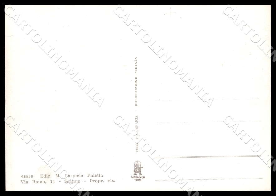 L'Aquila Scanno Corteo Costume nuziale Costumi FG Foto cartolina GM0681 – retro