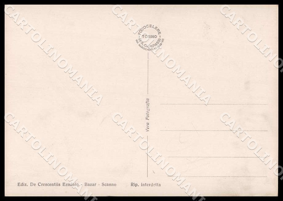 L'Aquila Scanno Costume giornaliero Costumi FG Foto cartolina GM0685 – retro
